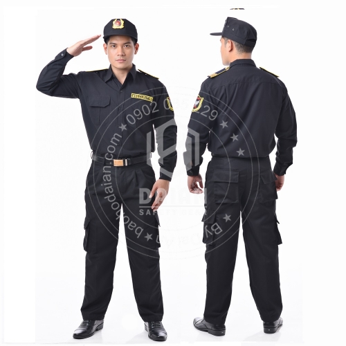 Đồng phục vệ sĩ dài tay cao cấp