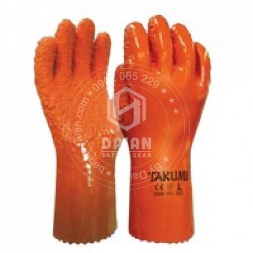 Găng tay chống dầu Takumi PVC-500