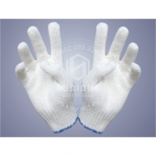 Găng tay len màu trắng 50g