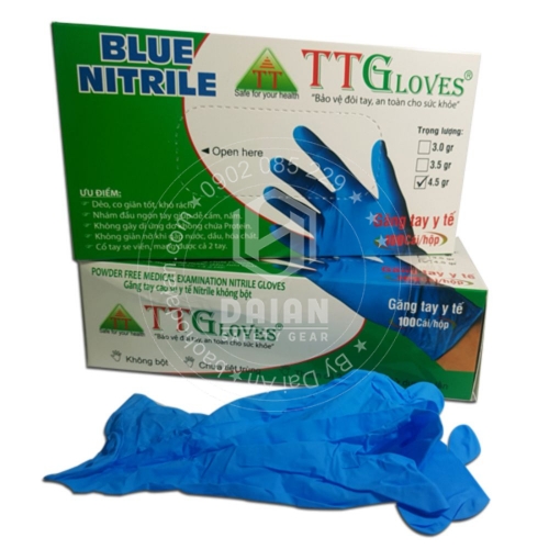 Găng tay y tế TTGloves Nitrile 4.5gr
