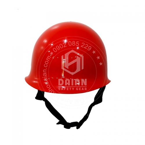 Mũ bảo hộ cách điện 24KV NHP01 khóa vặn màu đỏ