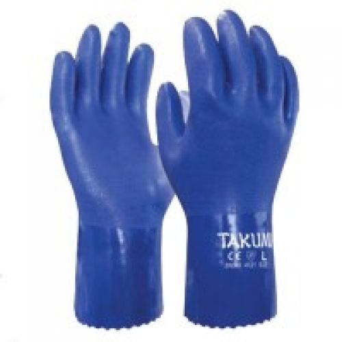 Găng tay chống dầu Takumi PVC-600
